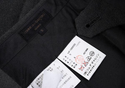 COMME des GARCONS HOMME Summer Wool Pants Gray Size S