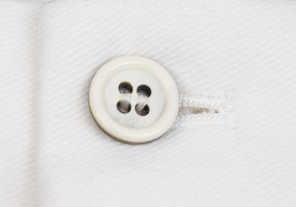 CDG HOMME Cotton Pleated Pants White Size S