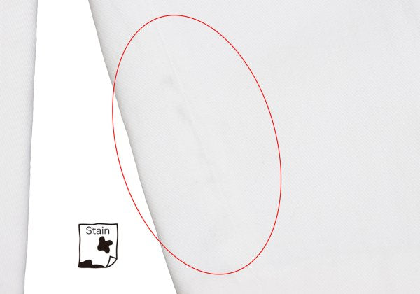 CDG HOMME Cotton Pleated Pants White Size S