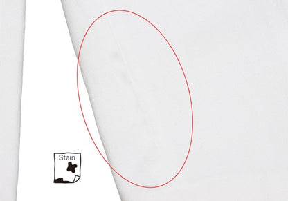 CDG HOMME Cotton Pleated Pants White Size S