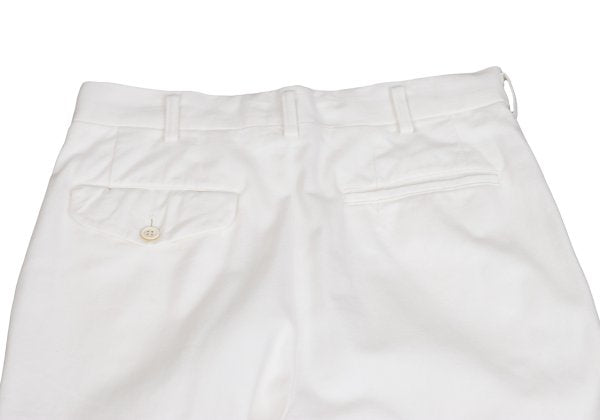 CDG HOMME Cotton Pleated Pants White Size S