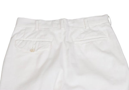 CDG HOMME Cotton Pleated Pants White Size S