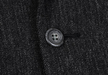 ISSEY MIYAKE MEN Wool Blend 1-Button Jacket Gray Size M