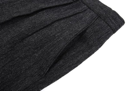 ISSEY MIYAKE MEN Wool Tuck Pants Gray Size M