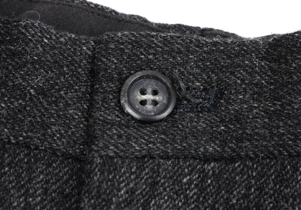 ISSEY MIYAKE MEN Wool Tuck Pants Gray Size M