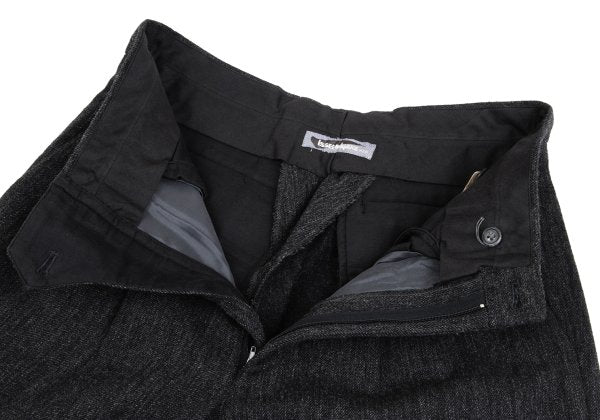 ISSEY MIYAKE MEN Wool Tuck Pants Gray Size M