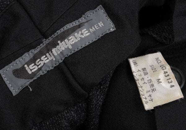 ISSEY MIYAKE MEN Wool Tuck Pants Gray Size M