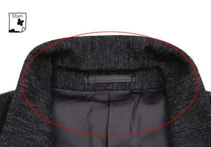 ISSEY MIYAKE MEN Wool Set-Up Gray Size M