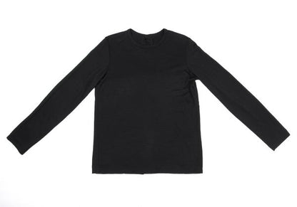 COMME des GARCONS Back Open Wool Knit Sweater Black Size M