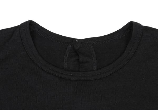 COMME des GARCONS Back Open Wool Knit Sweater Black Size M