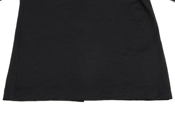 COMME des GARCONS Back Open Wool Knit Sweater Black Size M