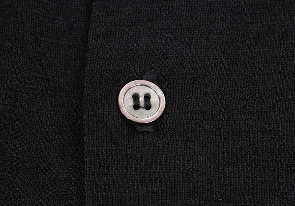 COMME des GARCONS Back Open Wool Knit Sweater Black Size M