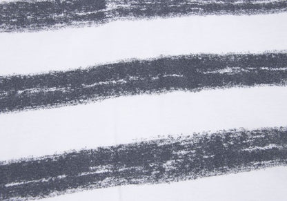COMME des GARCONS Cotton Faded Border White Gray Size S
