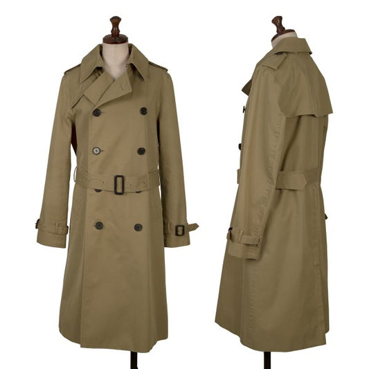 HYKE Cotton Poly Removable Liner Trench Coat Size 3