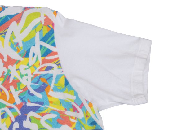 COMME des GARCONS SHIRT White Graphic Print T-Shirt Size S