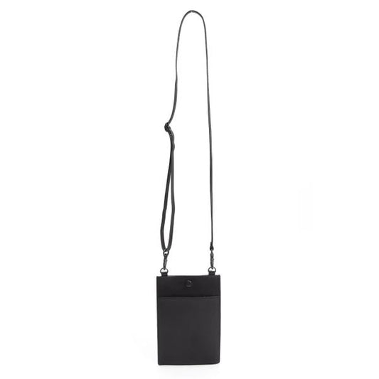 S'YTE Black Leather Mini Case Shoulder Bag