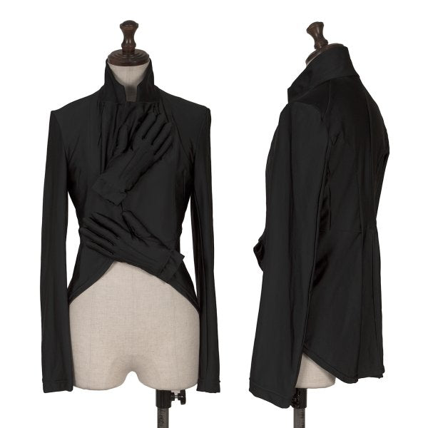COMME des GARCONS Hand Motif Stretch Jacket Black Size S