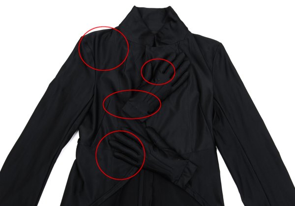 COMME des GARCONS Hand Motif Stretch Jacket Black Size S