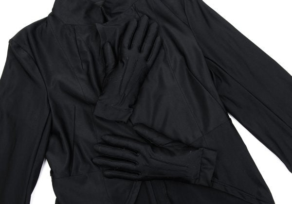 COMME des GARCONS Hand Motif Stretch Jacket Black Size S