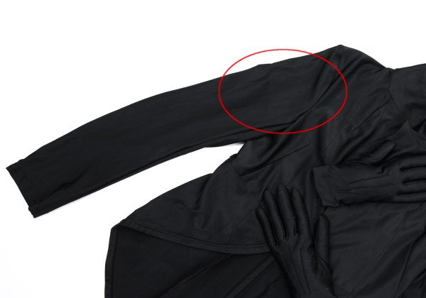 COMME des GARCONS Hand Motif Stretch Jacket Black Size S