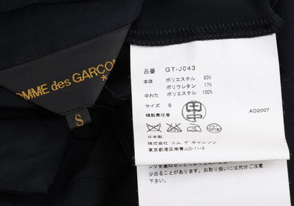 COMME des GARCONS Hand Motif Stretch Jacket Black Size S