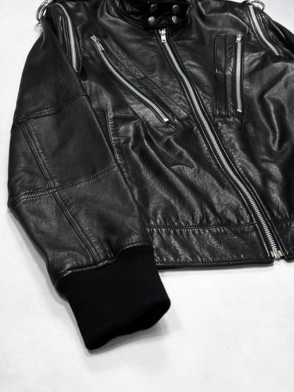 Undercover FW07 Cow Hide Leather Riders Jacket Size 2