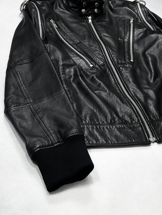 Undercover FW07 Cow Hide Leather Riders Jacket Size 2