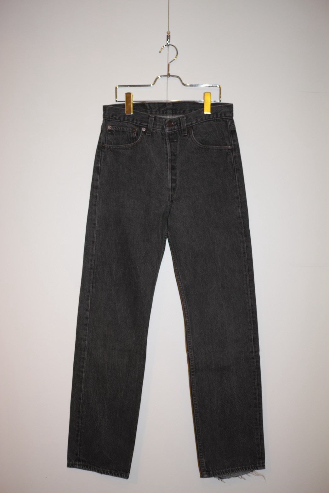 Levi's 90s 501 BLACK Pre-Dyed Made in USA Jeans Size 31