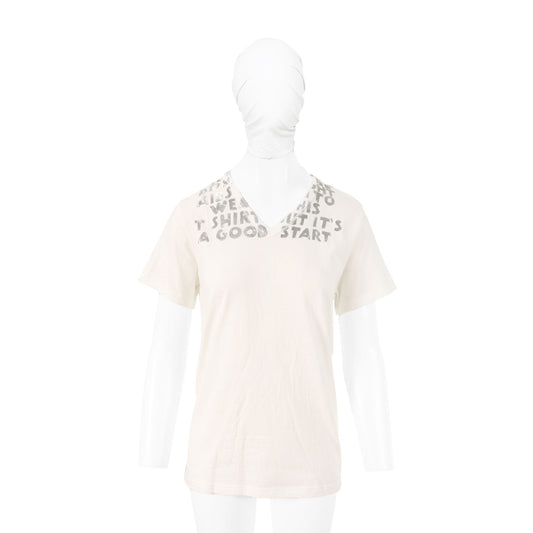 Maison Martin Margiela 2007AW Cotton T-Shirt Multi Size M