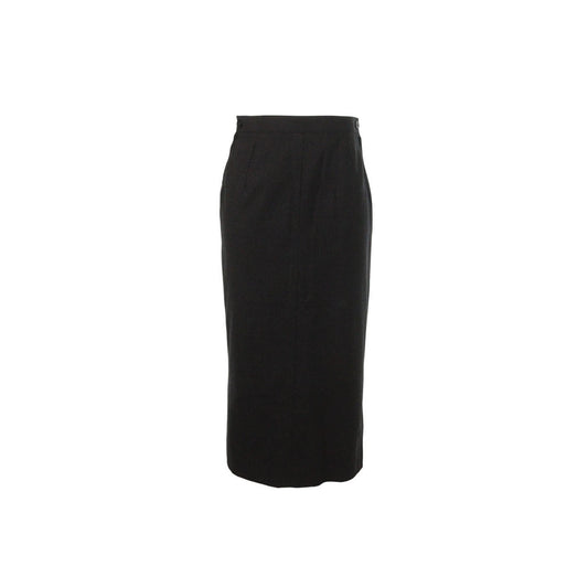 Hermes HERMÈS by Martin Margiela Gray Wool Skirt Size 38