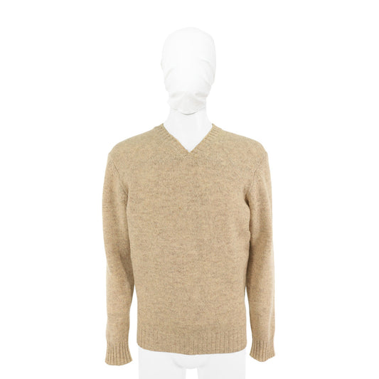 Maison Martin Margiela 1999 A/W Beige Wool Sweater Size M