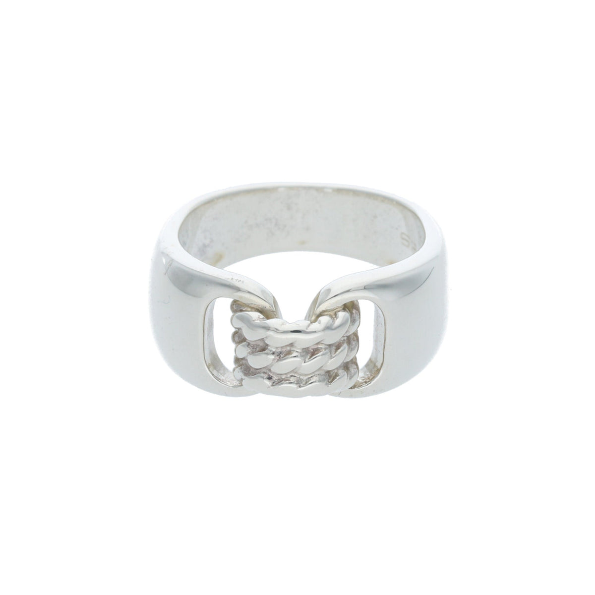 Hermes HERMÈS 1980s Silver Ring Silver