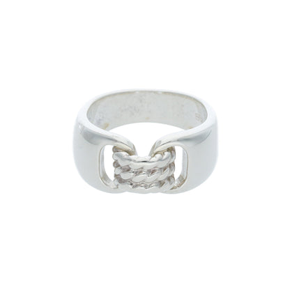 Hermes HERMÈS 1980s Silver Ring Silver