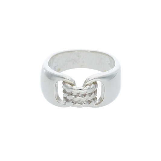 Hermes HERMÈS 1980s Silver Ring Silver