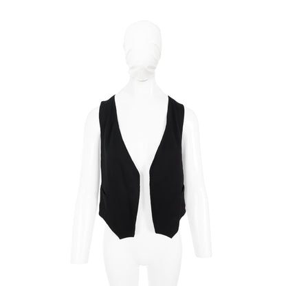 Martin Margiela 2008 S/S Silk Vest Black Size 38