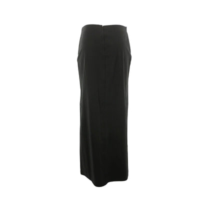Maison Martin Margiela 98SS Cotton Midi Skirt Black Size 40