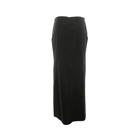 Maison Martin Margiela 98SS Cotton Midi Skirt Black Size 40