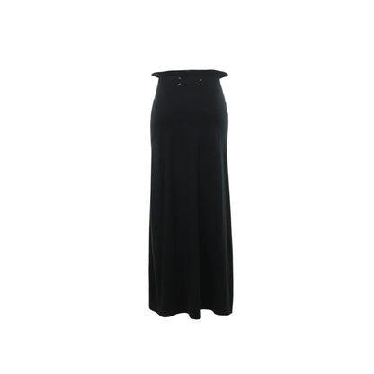 Maison Martin Margiela 1998 S/S Black Cotton Skirt Size S