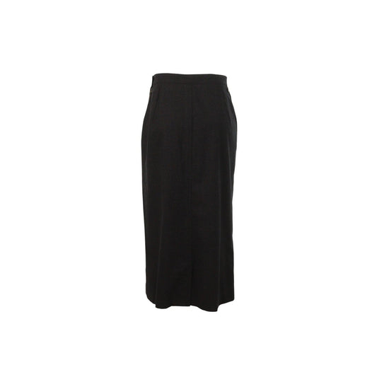 Hermes HERMÈS by Martin Margiela Gray Wool Skirt Size 38