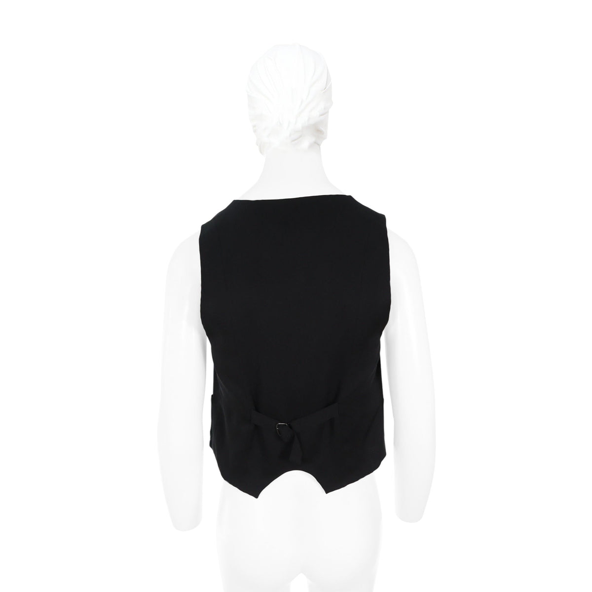 Martin Margiela 2008 S/S Silk Vest Black Size 38