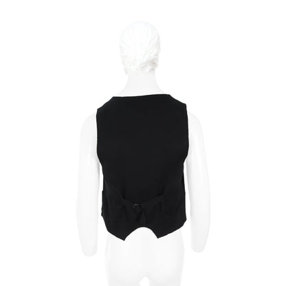 Martin Margiela 2008 S/S Silk Vest Black Size 38