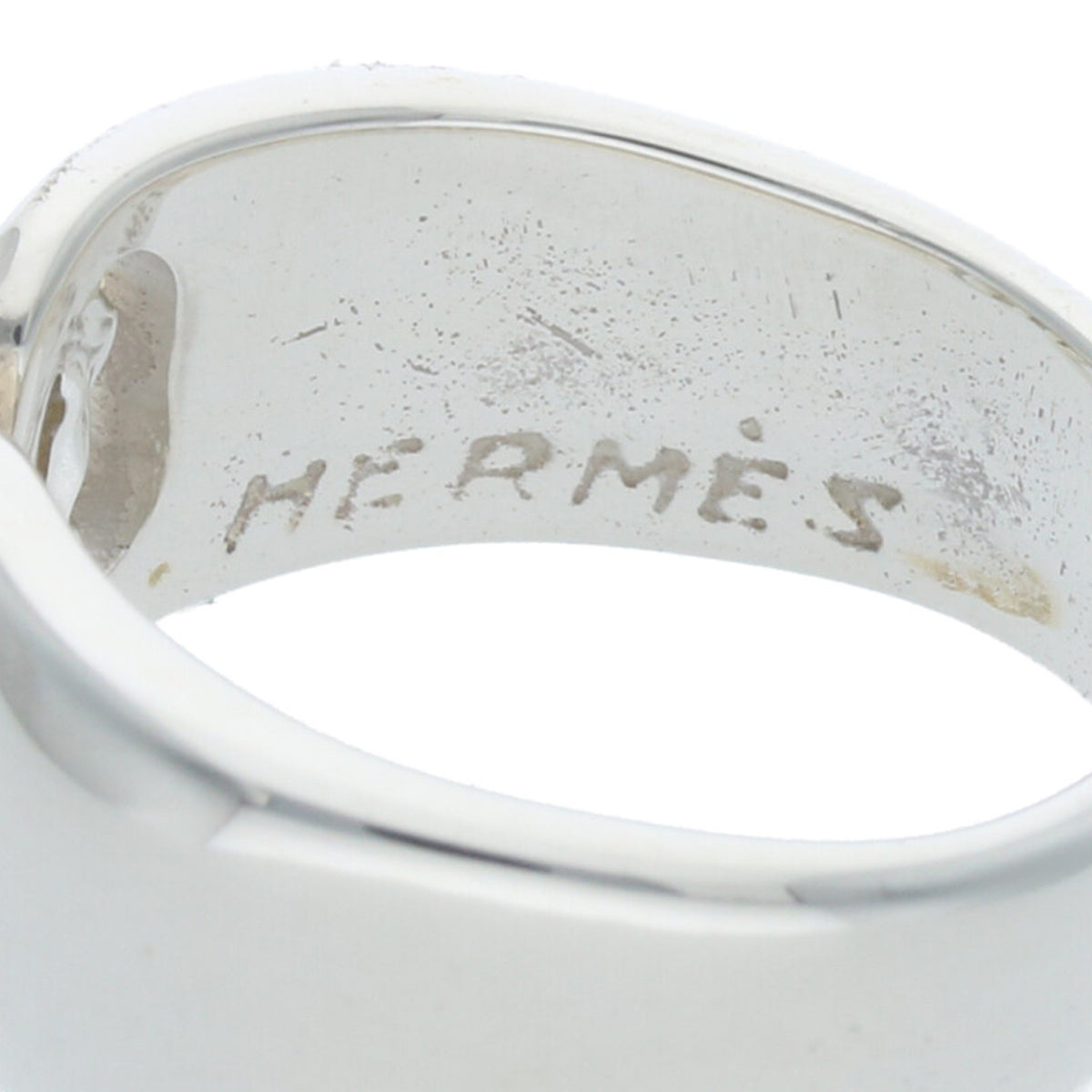 Hermes HERMÈS 1980s Silver Ring Silver