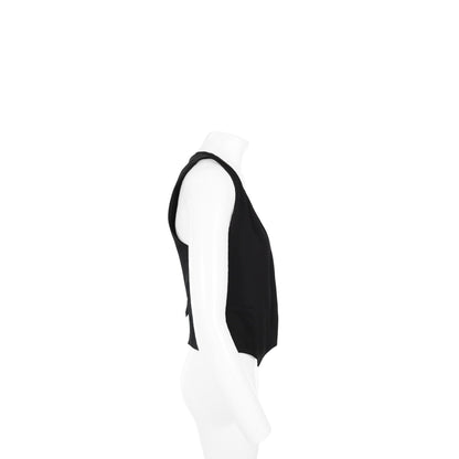 Martin Margiela 2008 S/S Silk Vest Black Size 38