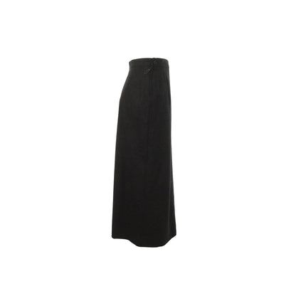 Hermes HERMÈS by Martin Margiela Gray Wool Skirt Size 38