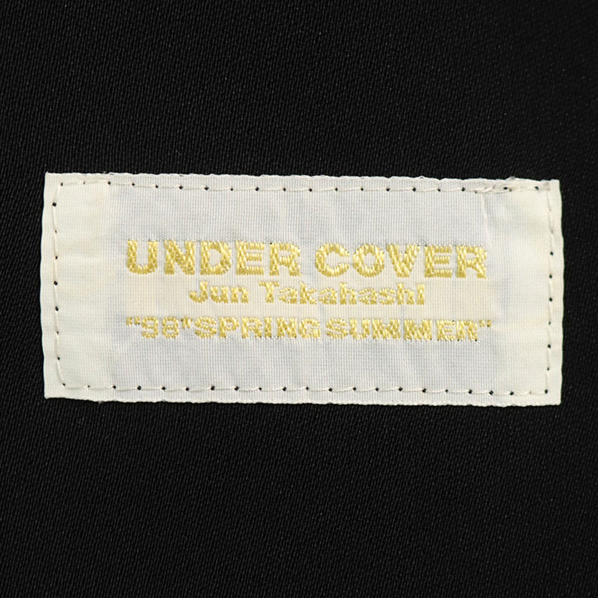 UNDERCOVER 1998 SS Jacket Black Size FREE
