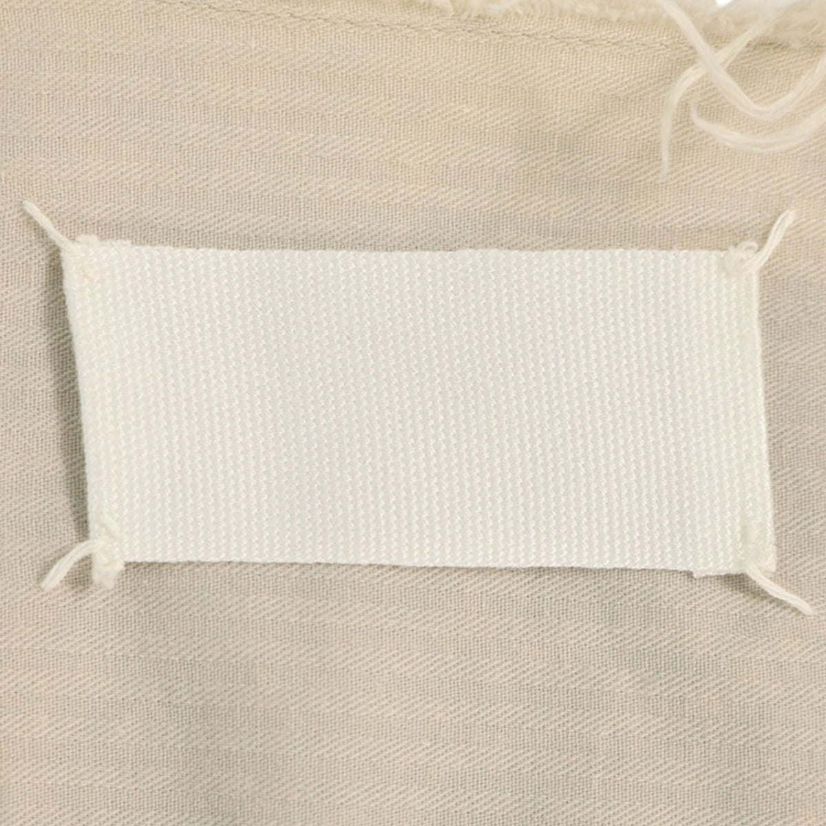 Maison Martin Margiela 2003 S/S Cotton Light Grey Size 3