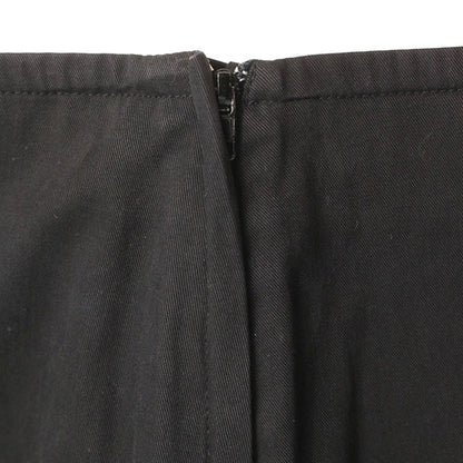 Maison Martin Margiela 98SS Cotton Midi Skirt Black Size 40