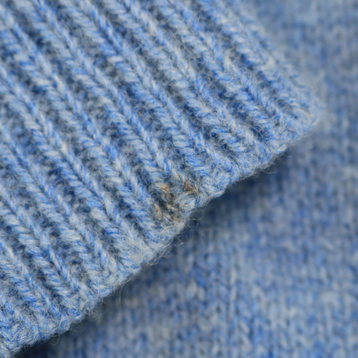 RAF SIMONS 2003 A/W Wool Sweater Light Blue Size 52