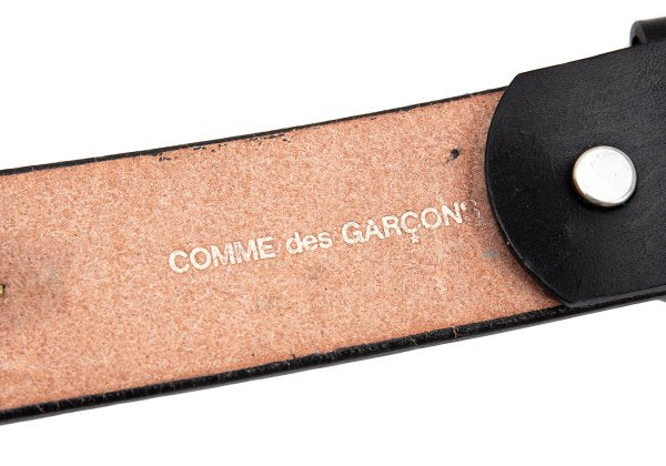 COMME des GARCONS x WOLF'S HEAD Belt Black