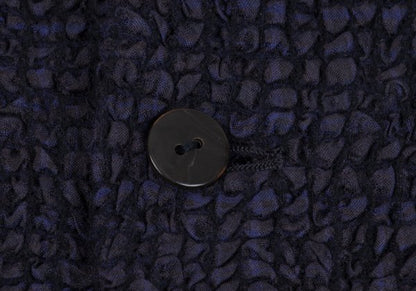 JURGEN LEHL Wool Silk Design Weave Collar Jacket Size M